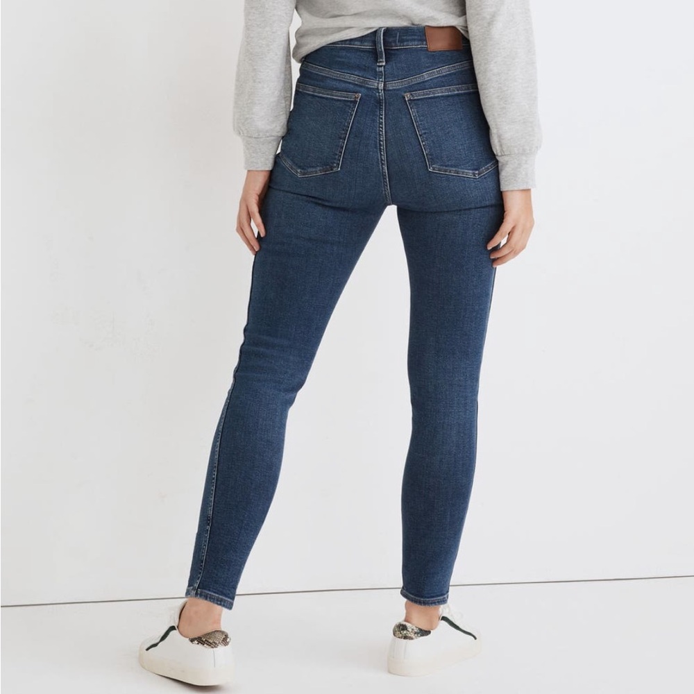 Madewell 10-inch High Waist Skinny Jeans — Wendover wash
